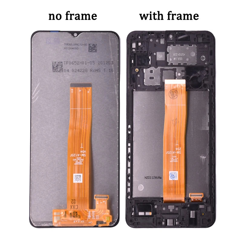 6,5 "LCD para Samsung A12 Nacho LCD A127 pantalla táctil A125 digitalizador montaje para Samsung A12 A125 pantalla LCD