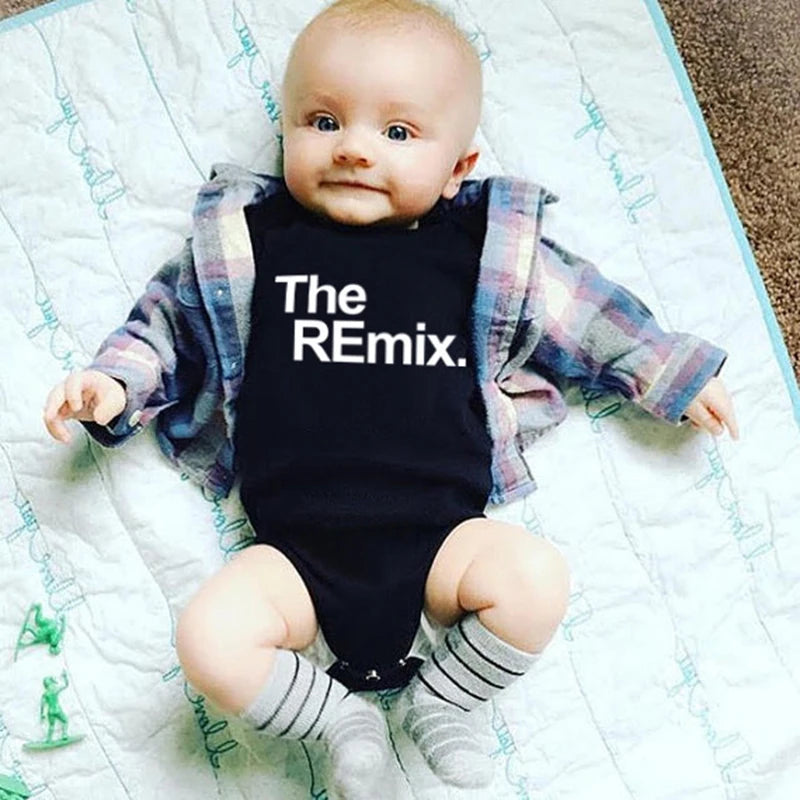 Original/Remix Family Matching-Conjuntos para papá, mamá y niños, indumentaria para la familia, camisetas, regalo Día del Padre