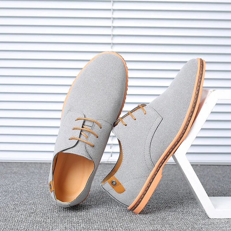 Nuevos zapatos de vestir para hombre, zapatos clásicos de cuero informales para hombres de negocios, zapatos Oxford italianos para hombres, zapatos planos negros, talla 46