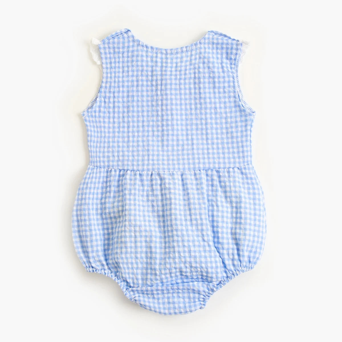 Sanlutoz-Body de algodón para bebé, ropa a cuadros bonita para recién nacido, monos infantiles de princesa sin mangas para niña pequeña
