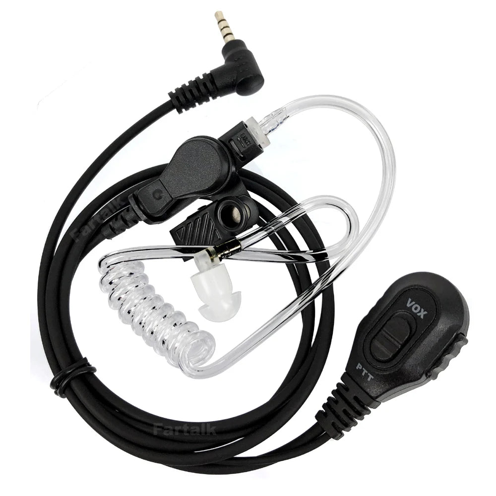 VOX auricular Mic para YAESU vértice VX-3R FT-60R FT1DR FT2DR VX-10 VX-17 VX-110 VX-150 VX-130 Radio Walkie Talkie