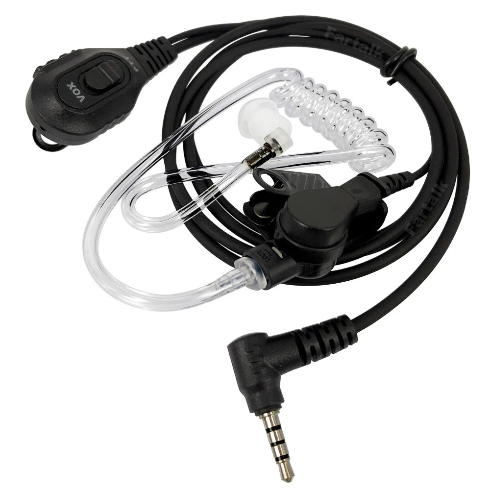 VOX auricular Mic para YAESU vértice VX-3R FT-60R FT1DR FT2DR VX-10 VX-17 VX-110 VX-150 VX-130 Radio Walkie Talkie