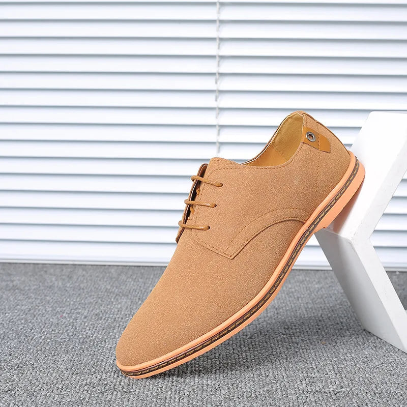 Nuevos zapatos de vestir para hombre, zapatos clásicos de cuero informales para hombres de negocios, zapatos Oxford italianos para hombres, zapatos planos negros, talla 46