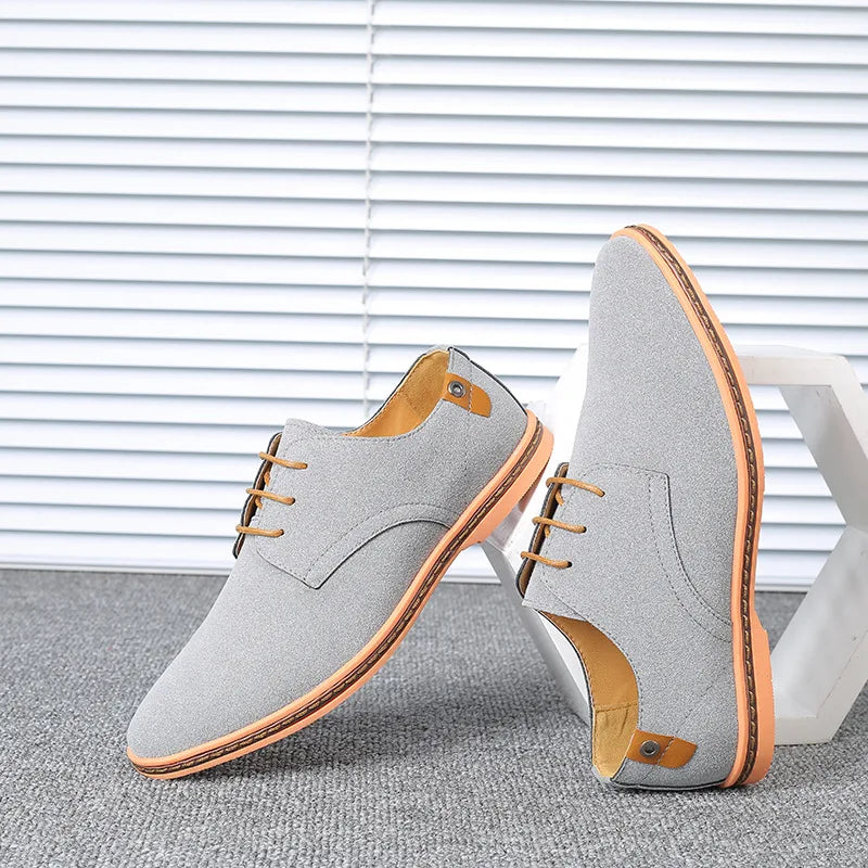 Nuevos zapatos de vestir para hombre, zapatos clásicos de cuero informales para hombres de negocios, zapatos Oxford italianos para hombres, zapatos planos negros, talla 46
