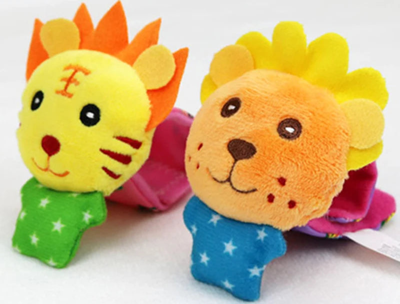 Juguetes de animales de peluche para bebés, sonajeros de muñeca, sonajeros para recién nacidos, juguetes para hacer sonidos, sonajero para bebés de 0 a 12 meses
