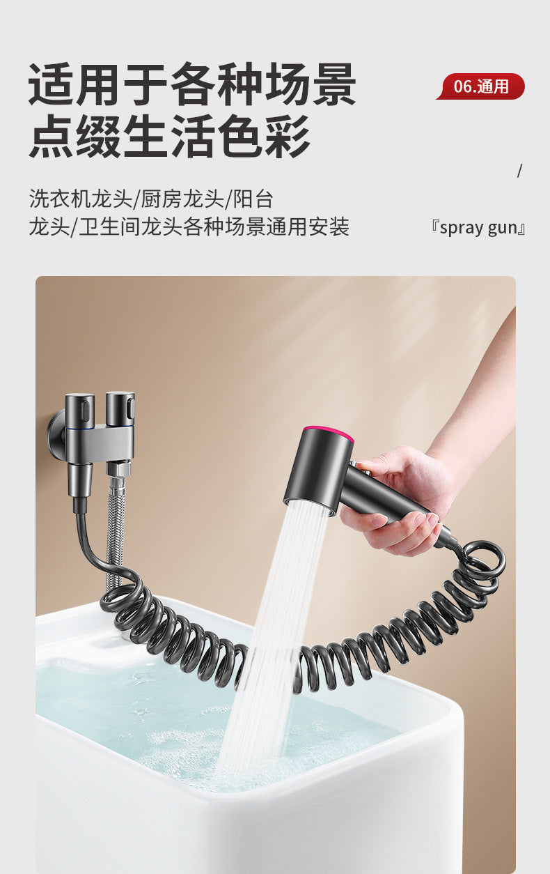 PULVERIZADOR DE bidé para baño, cabezal de ducha con filtro manual, autolimpieza