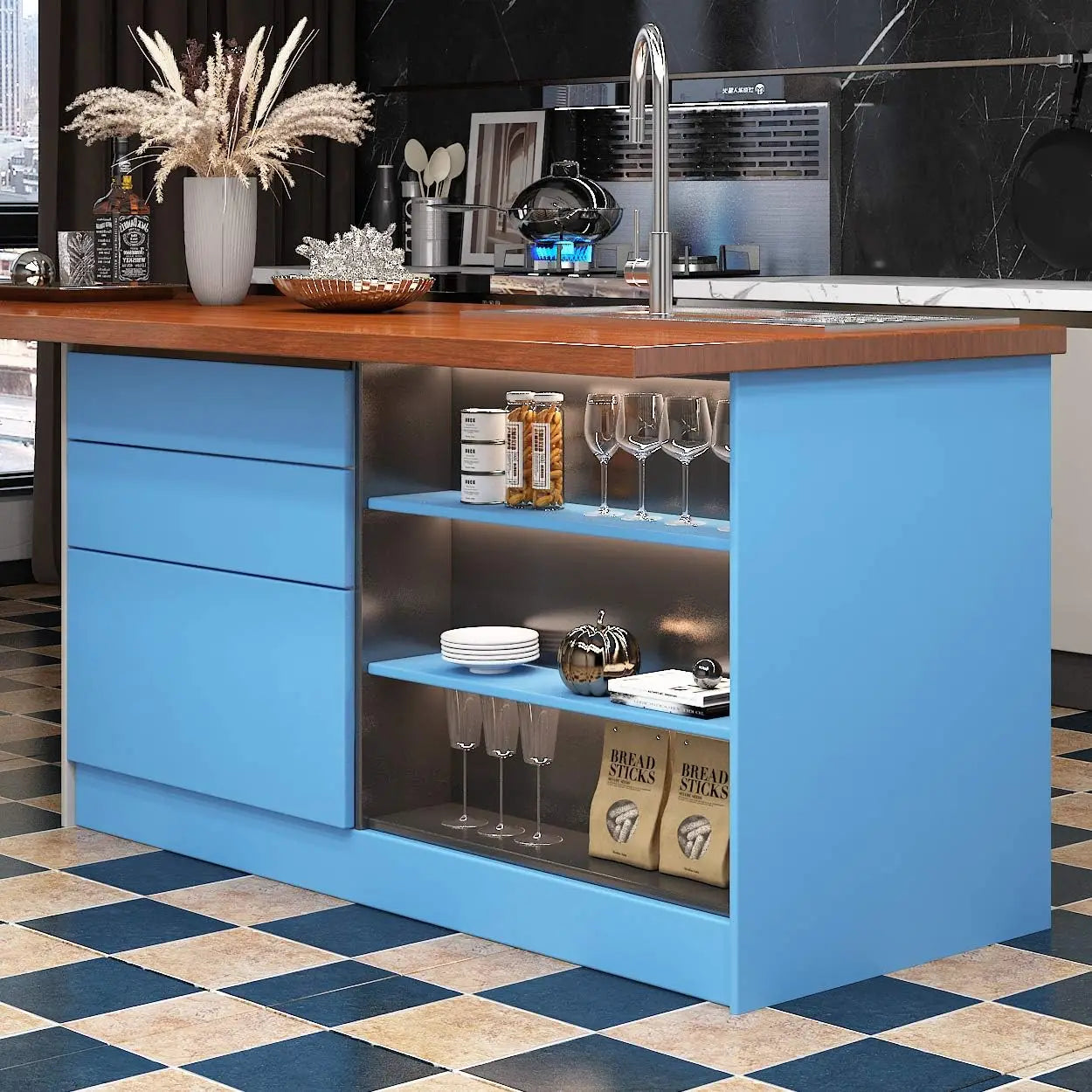 Papel tapiz de película de vinilo autoadhesivo, pegatinas de pared impermeables para baño, cocina, muebles, decoración de habitación, mejora del hogar
