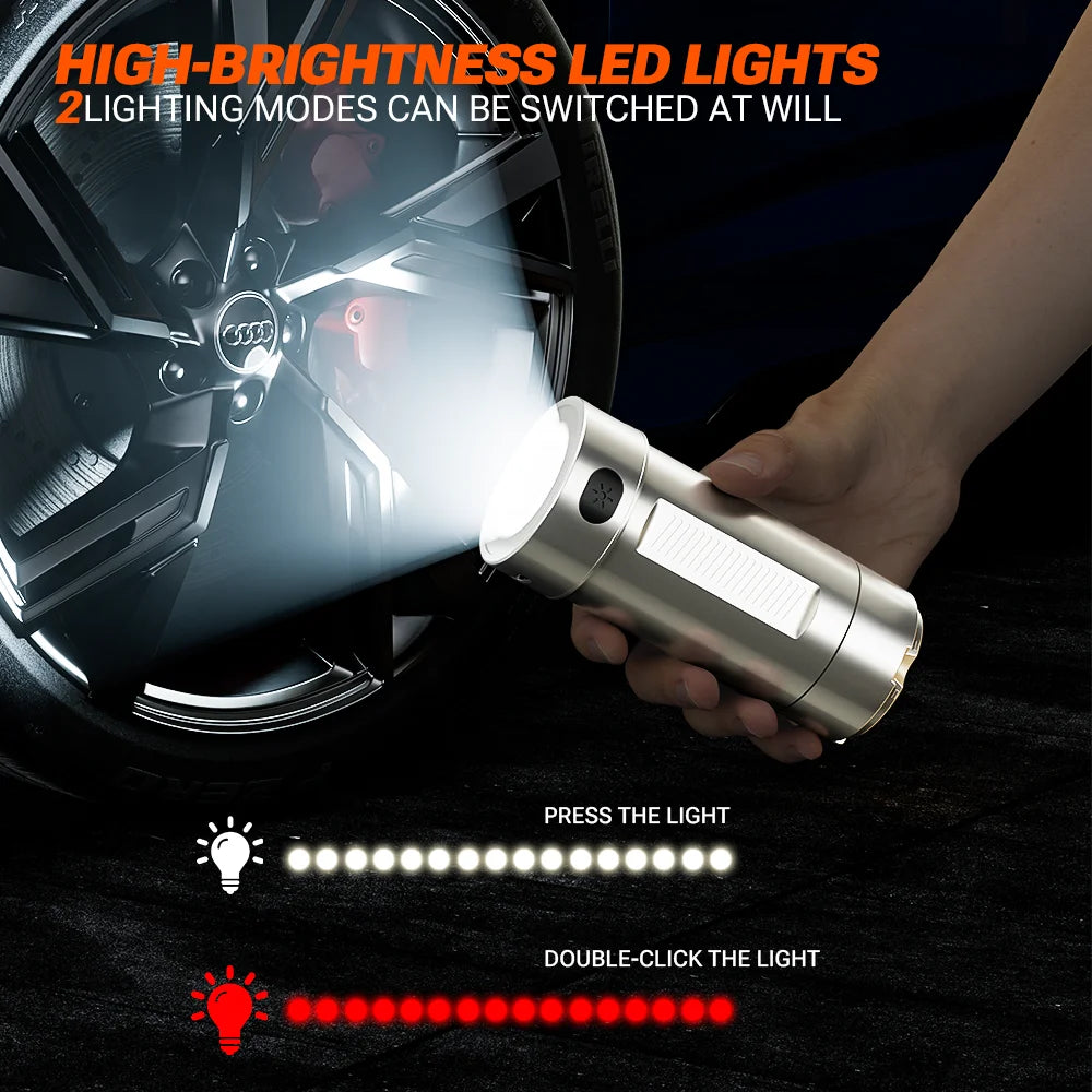 Aspiradora de coche SZUK, mini soplador, máquina de limpieza portátil multiusos potente con luz LED, aspiradora inalámbrica portátil. aspirsdora para coche aspirador de mano potente aspirador coche
