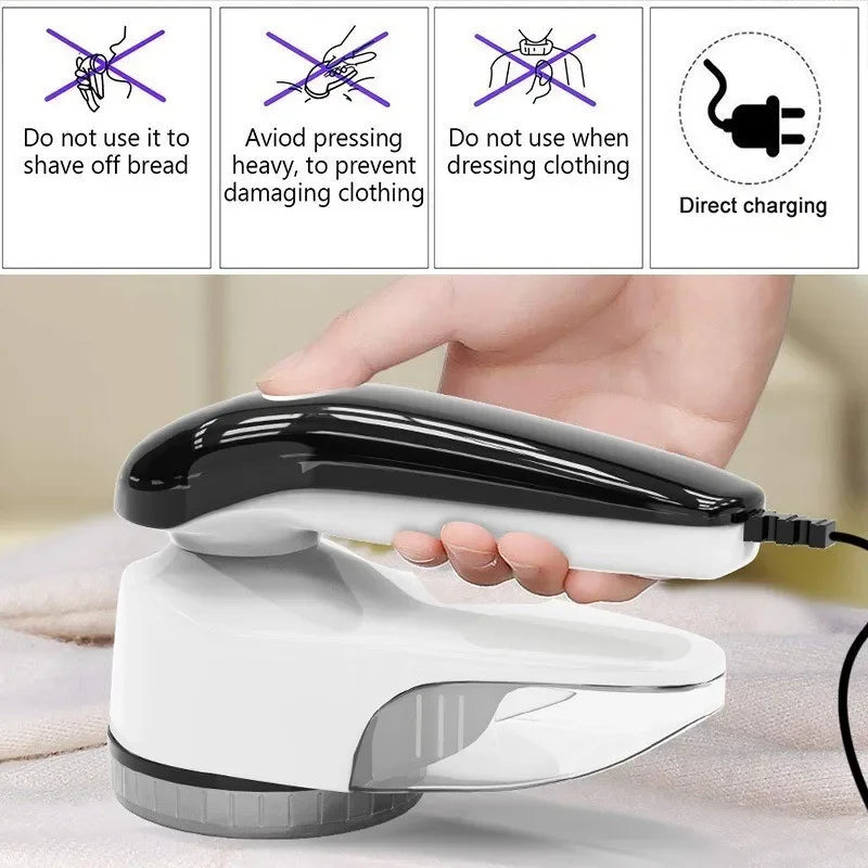 Quitapelusas eléctrico portátil para el hogar, eliminador de pelusas para suéteres, cortinas, alfombras, ropa, máquina para quitar pellets, UE/EE. UU.