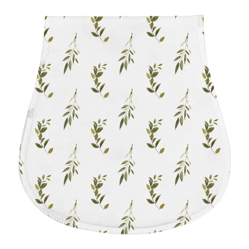 Paños de Bebé de 2 Capas, Baberos Absorbentes para Recién Nacidos, Baberos de Algodón Suave para Bebés, Regalo para Baby Shower