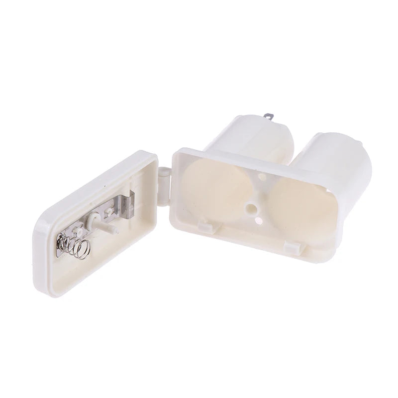 Caja de batería de doble compartimentos para calentador de agua a Gas, accesorios, piezas, caja de batería doble de plástico Universal, 1 Uds.