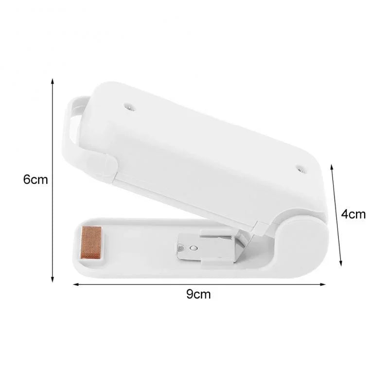 Mini Selladora de Bolsas Térmica, Selladora de Bolsas de Plástico para Alimentos, Selladora Portátil para Empaquetado de Alimentos