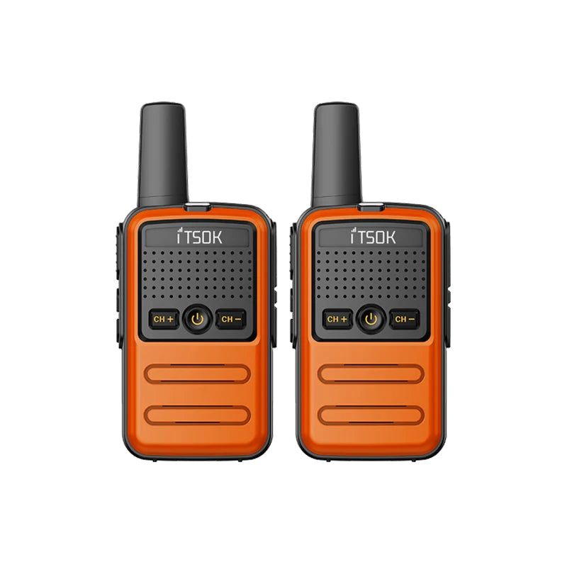 2 uds Mini juguete 1 ~ 5 Km UHF regalo transceptor bidireccional 1S 2S tableta fuselaje colorido nuevos niños Talki Walki Walkie Talkie Radio