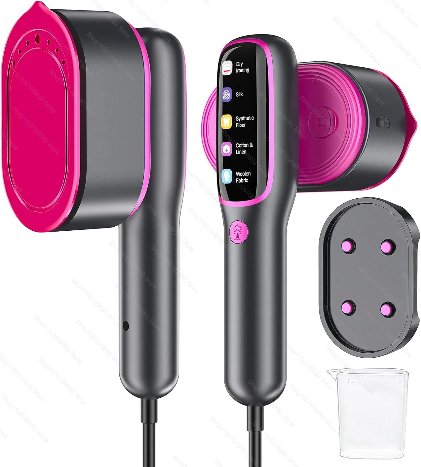 Mini vaporizador de ropa para ropa, plancha de vapor portátil de mano para viajar en casa, planchado de ropa, máquina de planchar en seco y húmedo