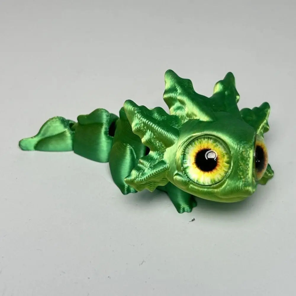 Diseño multiarticulado Impresión 3D Figuras Newt Piezas móviles Figuras de ojos de simulación impresas en 3D Dibujos animados realistas
