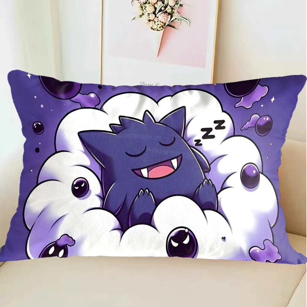 Fundas de almohada decorativas Kawaii g-gengars, fundas de almohada navideñas, fundas de almohada para dormir, decoración del hogar y sala de estar