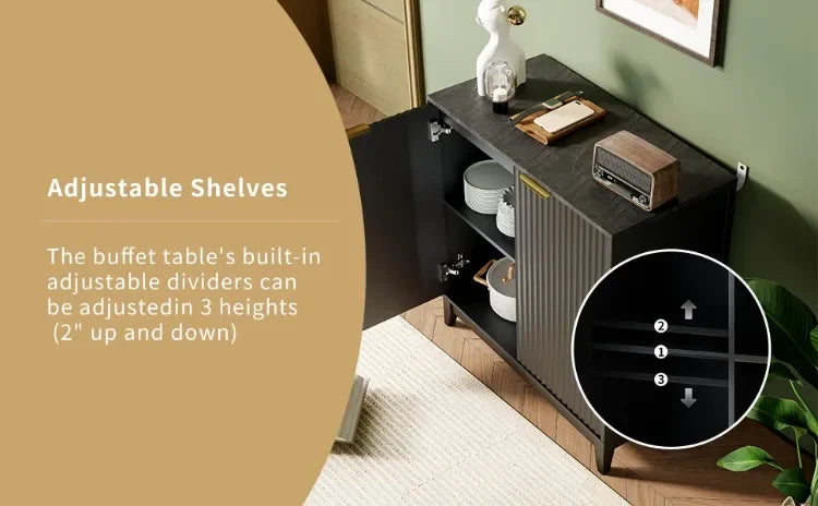 Aparador de comedor, gabinetes de cocina, mesa auxiliar, aparador de madera, bufé, consola de estilo rústico para sala de estar, mueble.
