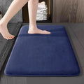 Alfombra de Piso Súper Absorbente, Alfombra de Baño Súper Absorbente, Alfombra de Baño Antideslizante de Terciopelo Coral, Alfombra de Puerta, Alfombra Antideslizante para Baño