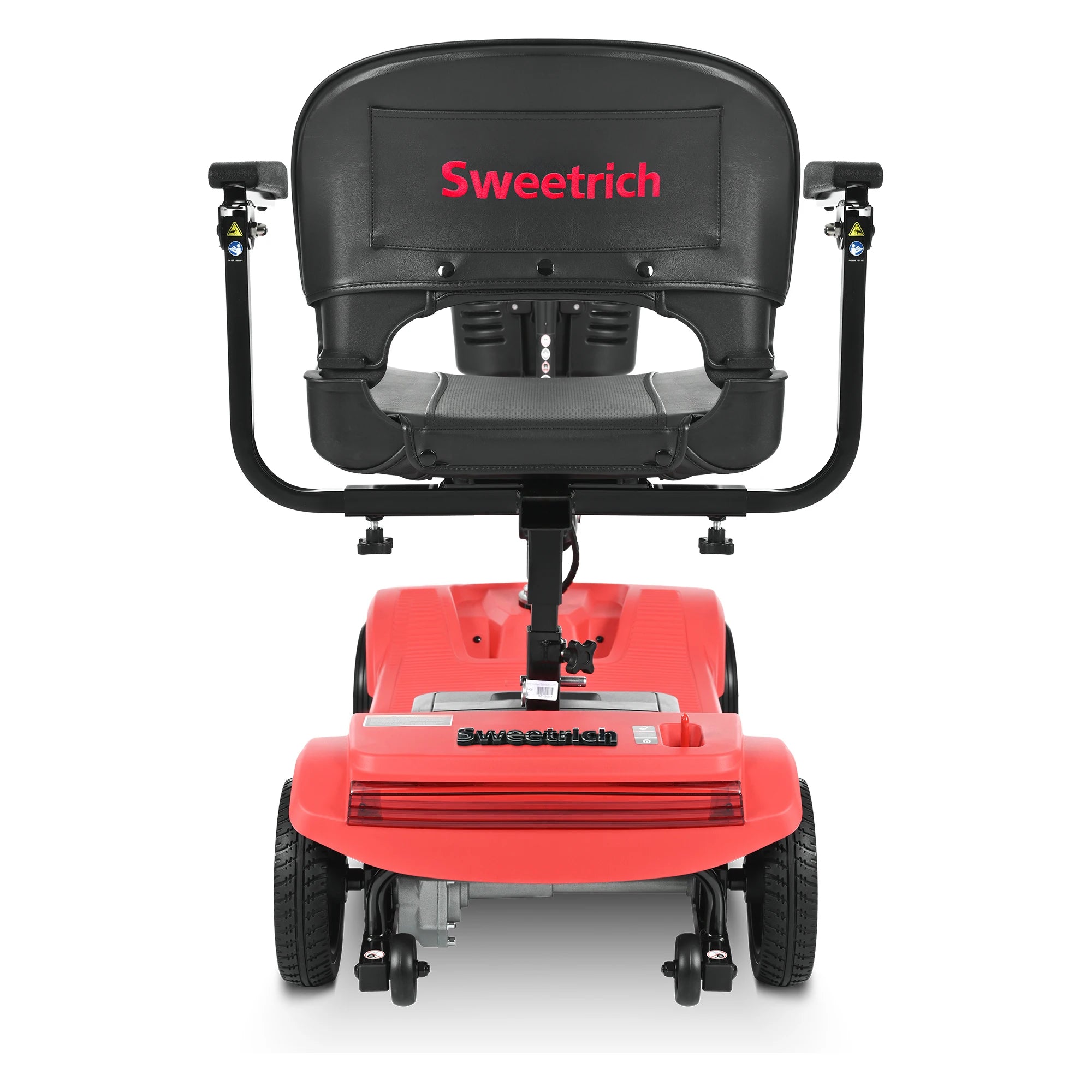 SWEETRICH S2 Scooter Eléctrico Plegable y Ajustable de Cuatro Ruedas y 250W con Freno Electromagnético para Personas Mayores y con Discapacidad