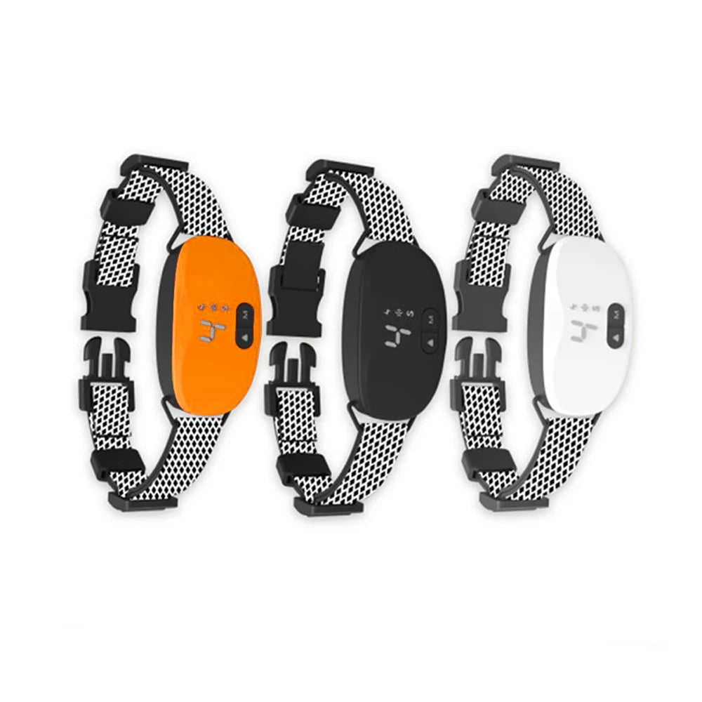 Collar de entrenamiento para perros, tapón de ladridos eléctrico portátil con Control remoto, dispositivo de Entrenamiento de mascotas impermeable con pitido de descarga, 1 ud.