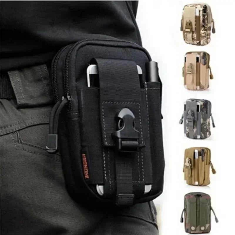 Riñonera Para Hombre, riñoneras colgantes de camuflaje de jungla, riñonera Para deportes al aire libre, bolsas multifuncionales Para Hombre
