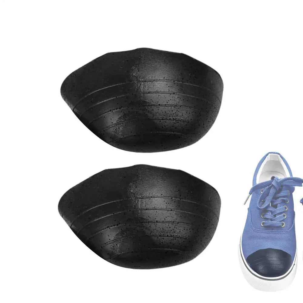 Rellenos de dedos para zapatos, relleno de zapatos de espuma de PU suave y grueso, 1 par de inserciones para los dedos, embutidor de zapatos cómodo antidesgaste para zapatos informales