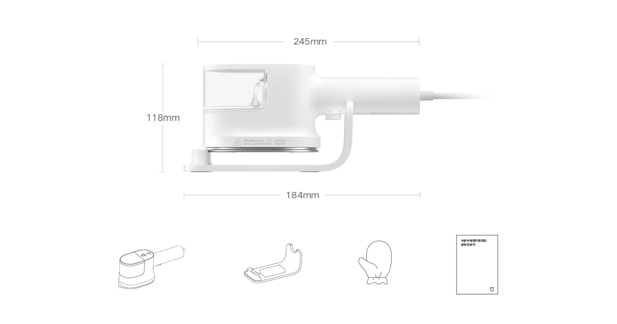 Vaporizador de Ropa Portátil MIJIA, Electrodoméstico, Plancha de Vapor Vertical para Ropa, Máquina de Planchado Eléctrica
