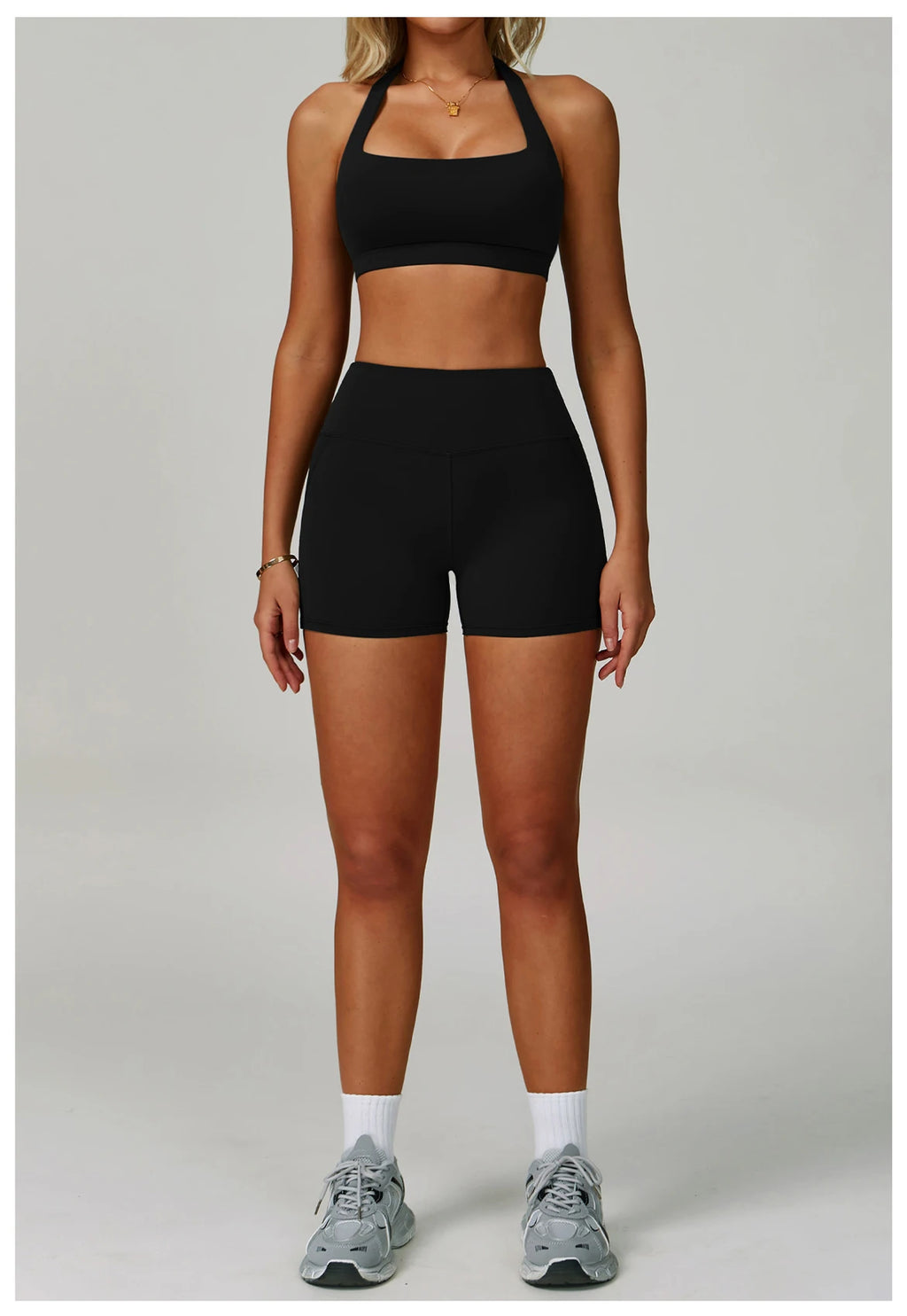 Conjuntos de 2 uds de chándal para mujer, ropa deportiva, conjuntos de Yoga, ropa deportiva, sujetador de entrenamiento, conjunto de mallas de cintura alta, ropa de gimnasio, trajes deportivos