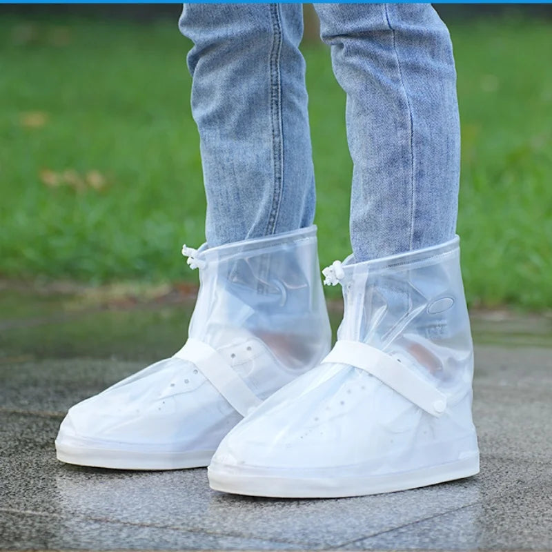 Cubierta impermeable para zapatos contra la lluvia, cubiertas antideslizantes reutilizables para botas de senderismo y ciclismo, protectores para zapatos, cubierta para botas de arena húmeda para lluvia y nieve