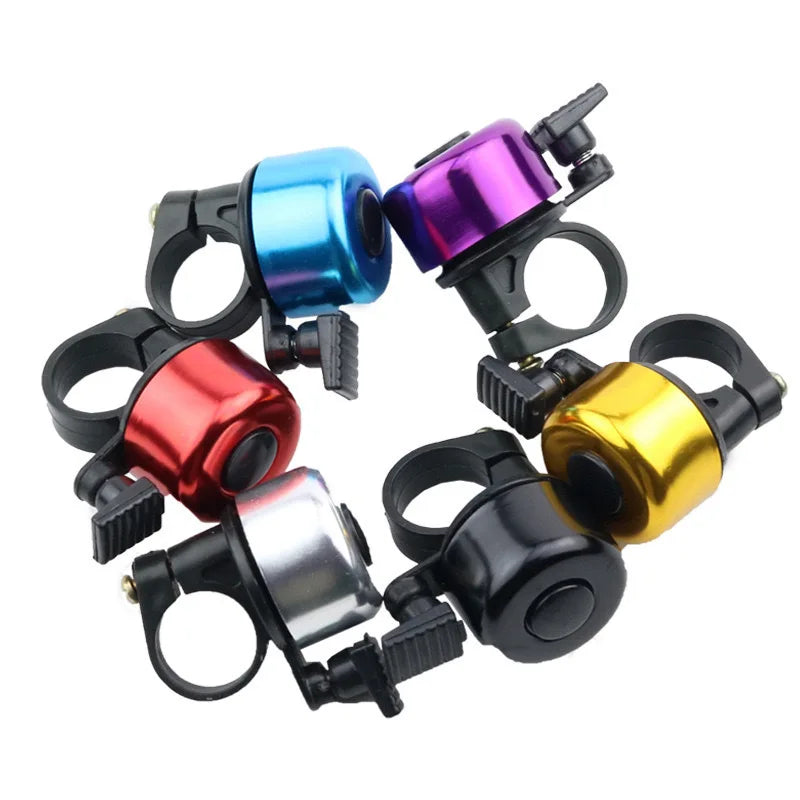 Timbre de bicicleta de aleación de aluminio, anillo de bocina de montaña, alarma de sonido de seguridad, manillar, alarma de advertencia de ciclismo, accesorios para bicicleta para niños