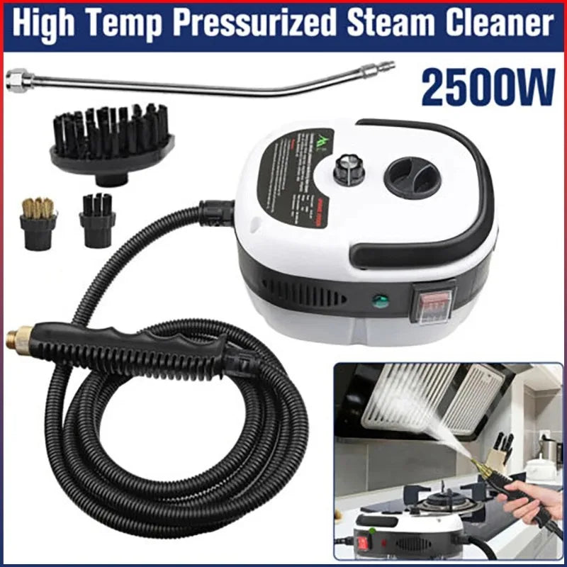 Limpiador a Vapor de Alta Temperatura, Lavadora a Presión, Máquina de Limpieza a Vapor para Aire Acondicionado, Cocina, Hogar y Automóvil