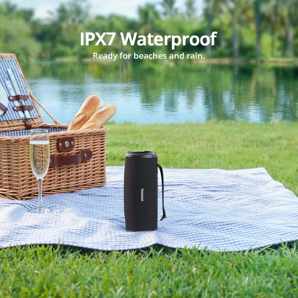 Tronsmart bocina bluetooth Mirtune C3 Plus de 50W, Versión Mejorada con BT6, Auracast ™   Equipo de Camping 2026 con Sincronización y Resistencia al Agua IPX7