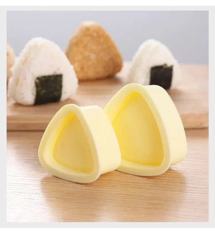 Onigiri molde hogar cocina utensilios de comida para cocina 1-2 uds Kit prensa de Sushi conveniente Japón DIY accesorios Bento bolas de arroz nuevo