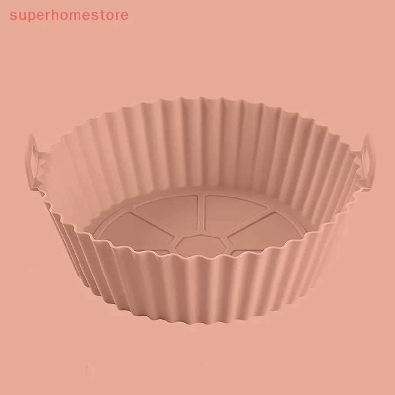 Molde Universal de silicona para freidora de aire, estera de silicona para freidora de aire, estera para hornear, estera para hornear de silicona, 20/16CM