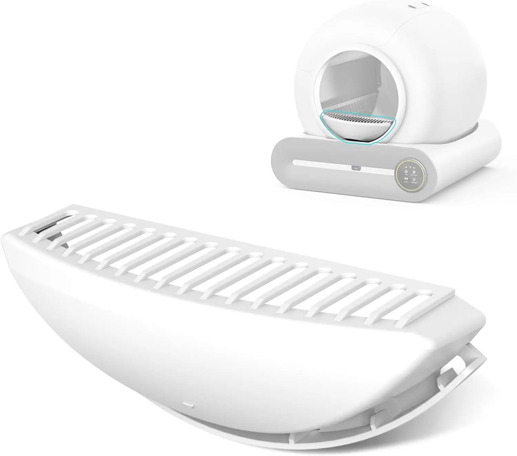TONEPIE Accesorios para Caja de Arena Automática para Gatos, Puerta de Recambio para Contenedor de Inodoro Autolimpiable, Piezas de Repuesto, Suministros para Gatos