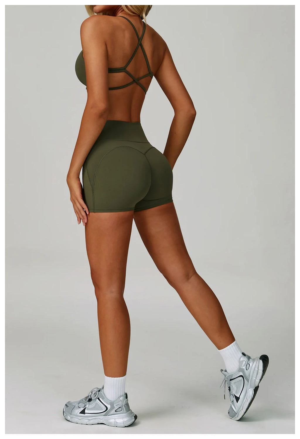 Conjuntos de 2 uds de chándal para mujer, ropa deportiva, conjuntos de Yoga, ropa deportiva, sujetador de entrenamiento, conjunto de mallas de cintura alta, ropa de gimnasio, trajes deportivos