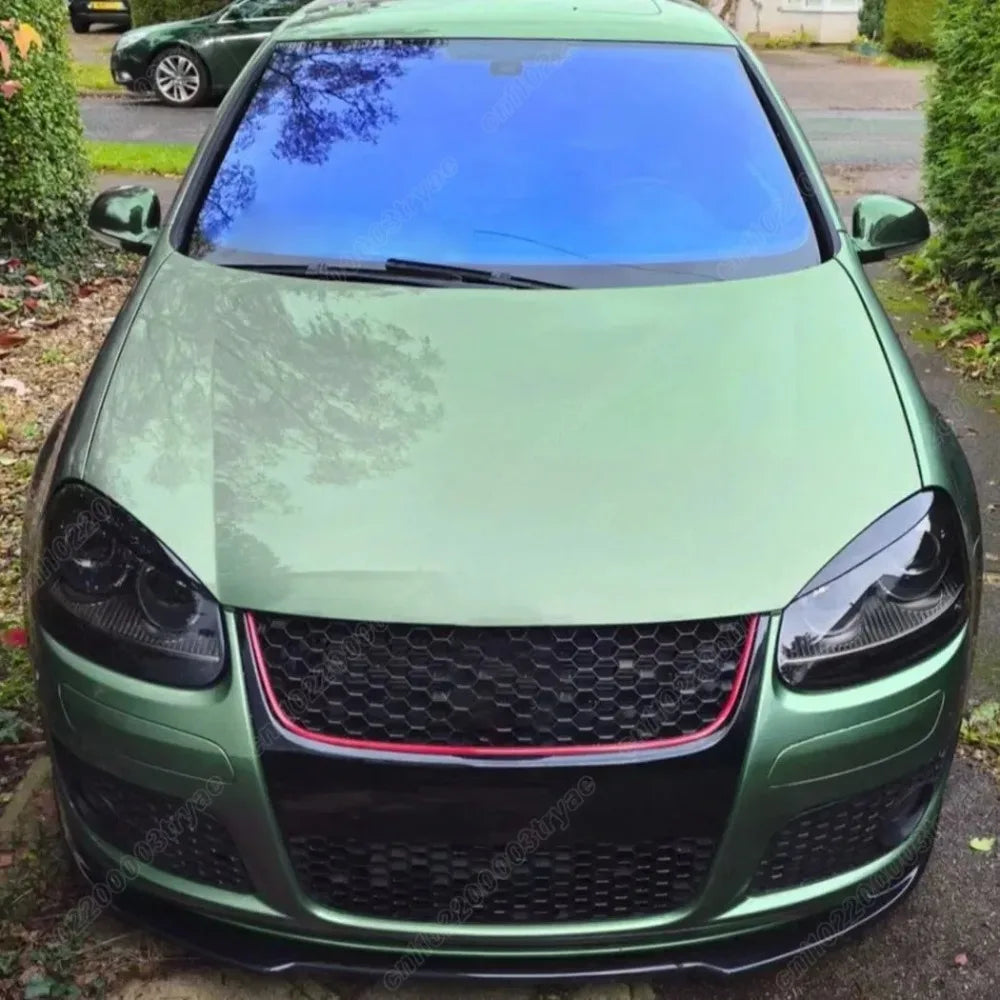 Para Volkswagen Golf MK5 Jetta GLI GTI 2006 2007 2008 2009 4 Uds parachoques delantero inferior Honeycomb malla rejilla modificación cuerpo Kit