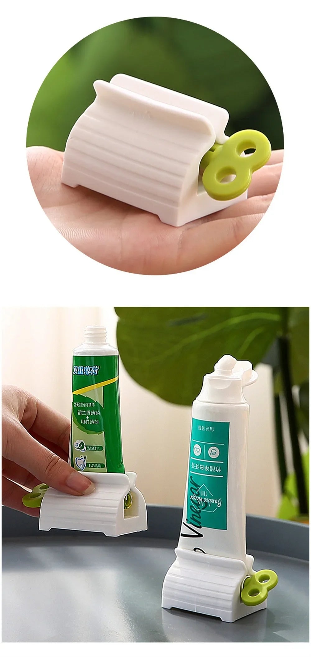 Exprimidor de pasta de dientes, herramientas manuales portátiles para apretar, tubo de pasta de dientes, soporte dispensador de limpiador Facial, accesorios de baño