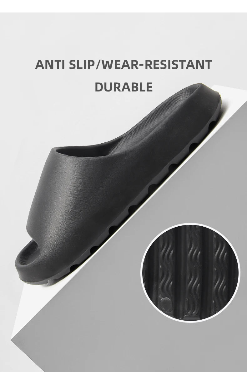 Sandalias de Coco con Suela Gruesa, Sensación de Caminar sobre Nubes, Antideslizantes, Novedad de Verano (Caja de zapatos no incluida)