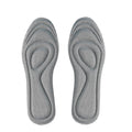 Plantillas ortopédicas de espuma viscoelástica para zapatos, desodorización antibacteriana, absorción de sudor, calzado deportivo, almohadillas para correr, 2 uds.