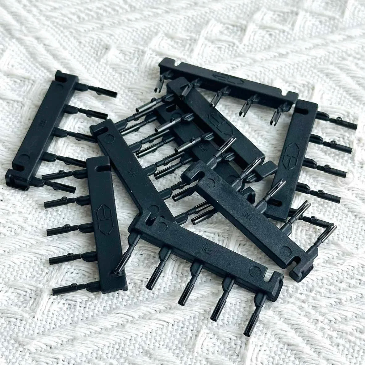 40 Uds 6D-1/2 máquina de extensiones de cabello humano para conexión de cabello Clip de hebilla más rápido sin rastro equipo de salón