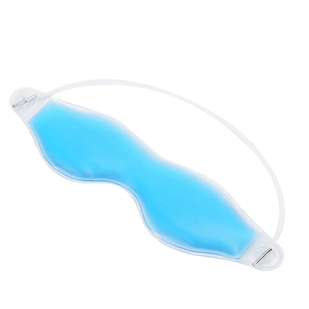 Mascarilla refrescante de Gel para ojos, almohadillas de compresión para terapia de hielo, gafas para dormir, parche de Spa, Gel curativo para máscara cómoda, eliminador de ojeras
