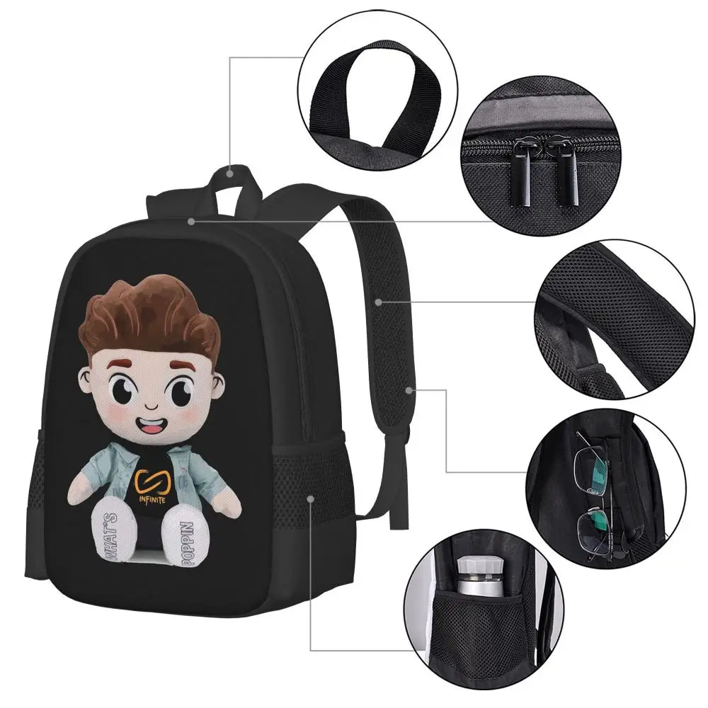 Mochila escolar Caylus para estudiantes, mochila de viaje para senderismo, mochila de moda para niños y niñas, bolsos de hombro
