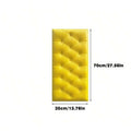 Pegatinas de pared 3D, papel tapiz autoadhesivo grueso Tatami, alfombrilla de pared anticolisión, cojín de espuma suave para dormitorio de niños y sala de estar