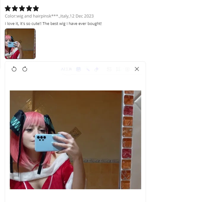 Peluca de Cosplay Nakano Nino de alta calidad para niñas, pelo largo de 38cm, juego de rol para fiesta de Halloween + gorro de peluca