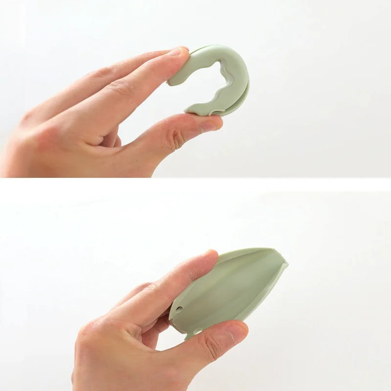 Soporte para bolsa de compras con asas acolchadas, asas de silicona para sujetar a compras, protección antideslizante para las manos, utensilios de cocina
