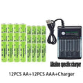 Batería recargable Original 1,5 V AA9800mAh + AAA8800mAh + cargador para ordenador reloj Radio videojuego cámara Digital AA AAAbattery
