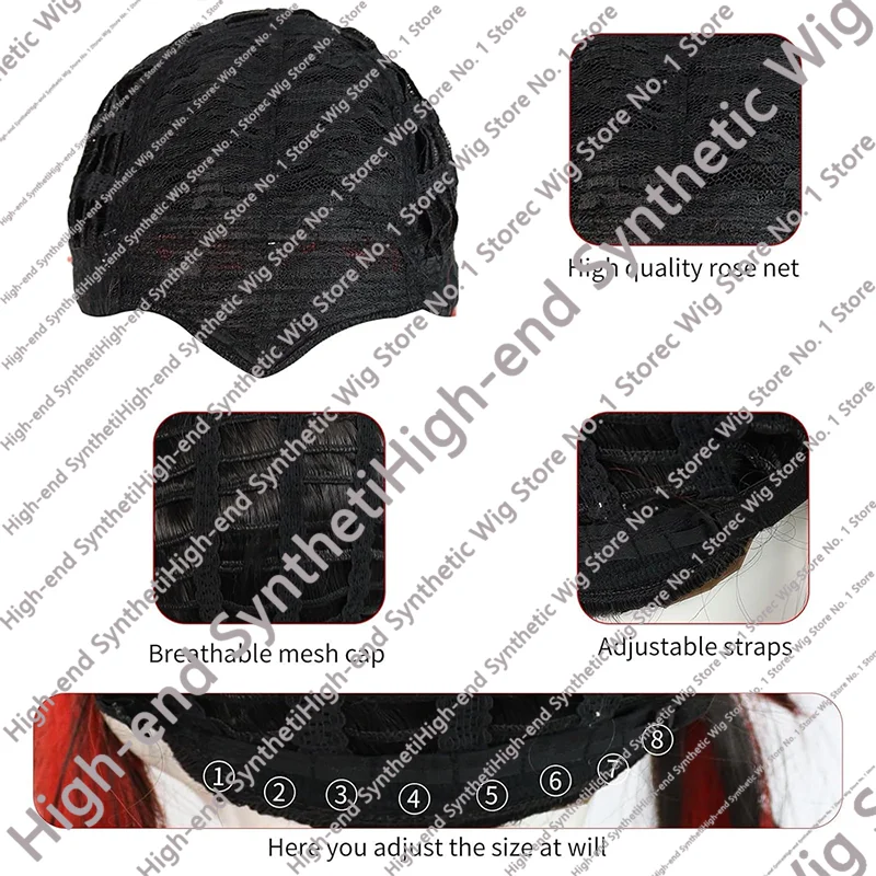 Peluca de Cosplay de Fushiguro Toji, Jujutsu Kaisen, peluca corta negra y esponjosa para hombre, pelo Universal de Anime resistente al calor para Halloween Comic Con