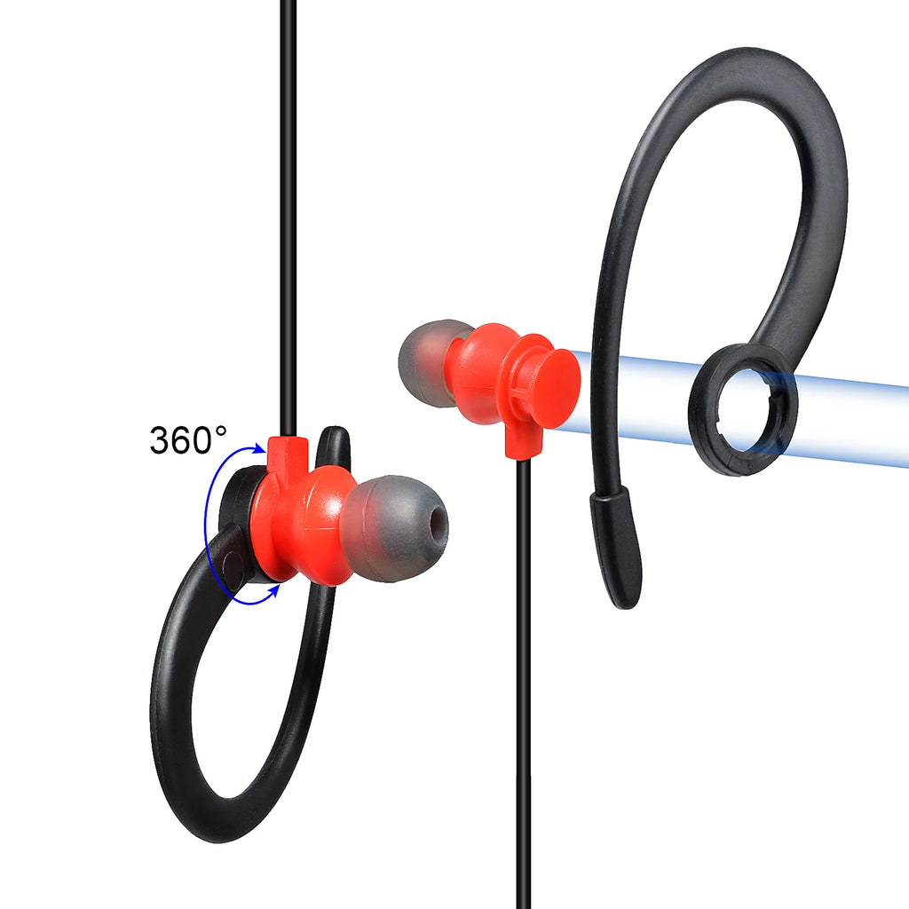 Walkie Talkie en forma de G de 1Pin, auricular solo para escuchar, auricular suave con enchufe de 3,5mm para Motorola, altavoz de Radio bidireccional, micrófono