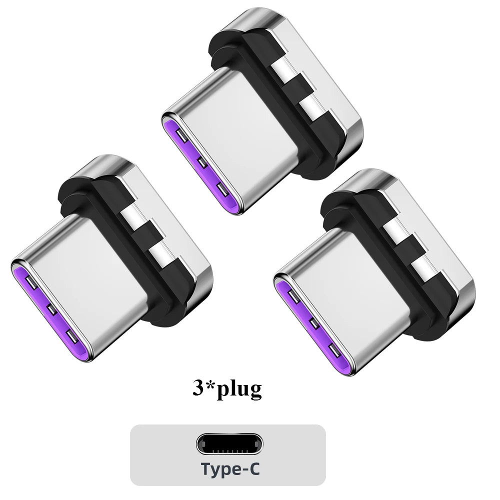 Anndo-Cable magnético USB C a USB C, cargador de carga rápida para Samsung, Huawei, Cable USB C a tipo C, Cable de carga de datos